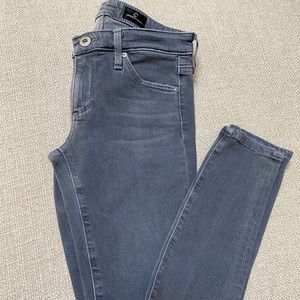 AG Legging Ankle Sulfur Autumn Fog color